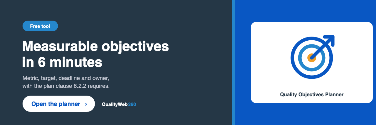 Free resource by QualityWeb 360