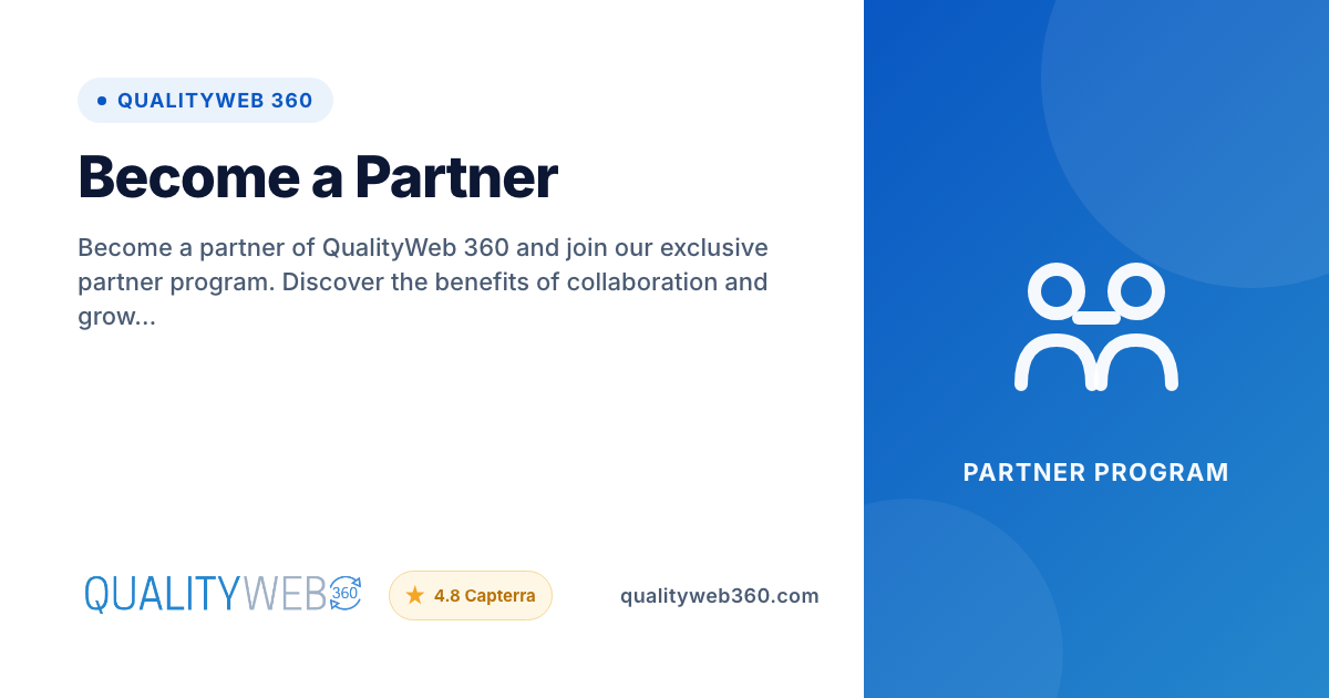 Partnernet 360 Become a Partner | QualityWeb 360
